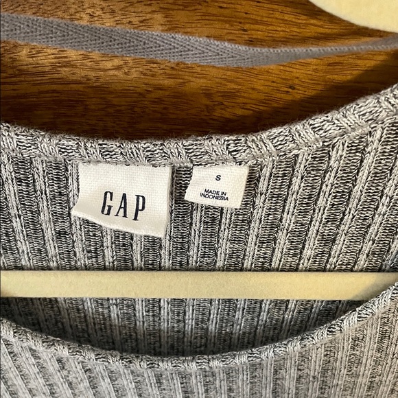 GAP Gray Ribbed Dress - Picture 2 of 4